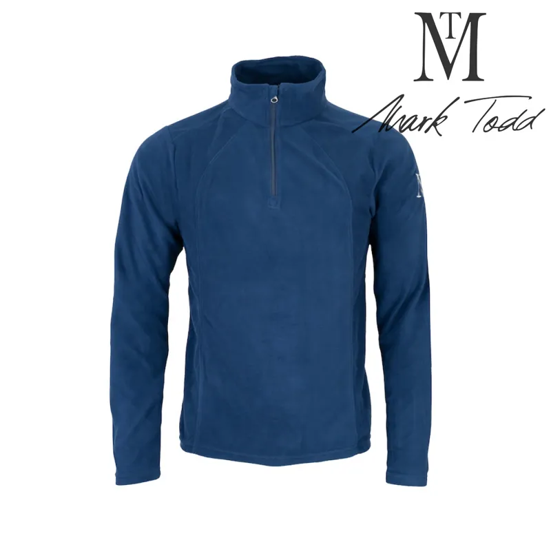 Mark Todd Men's Half Zip Fleece - Navy